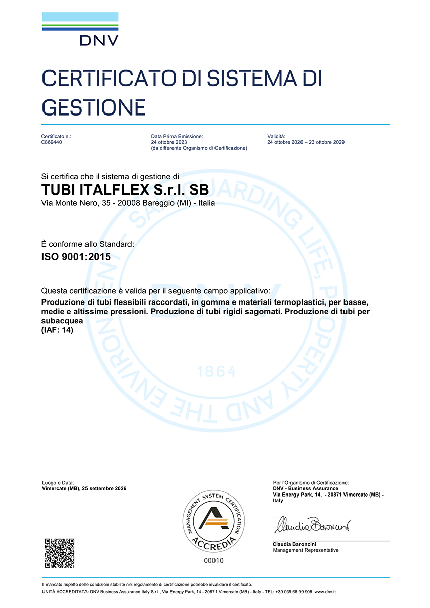 DNV ISO 9001:2015